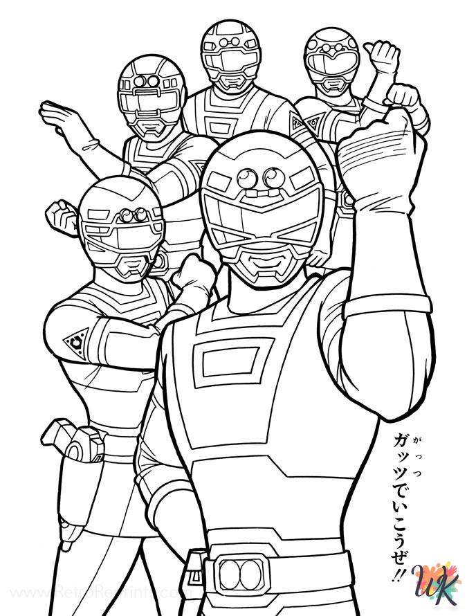 Power Rangers coloring pages printable