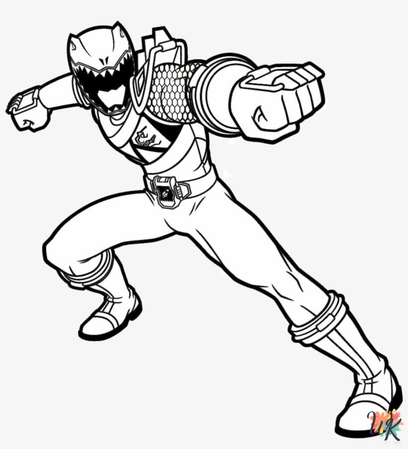 cute coloring pages Power Rangers