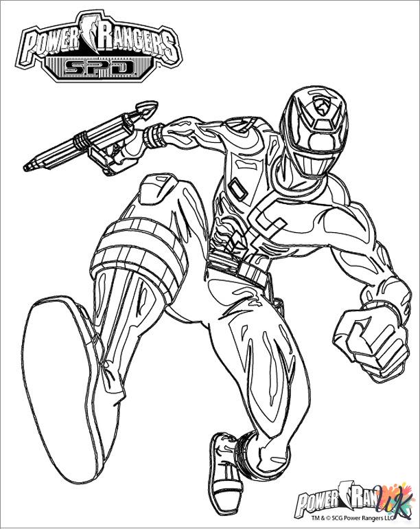 Power Rangers coloring pages printable