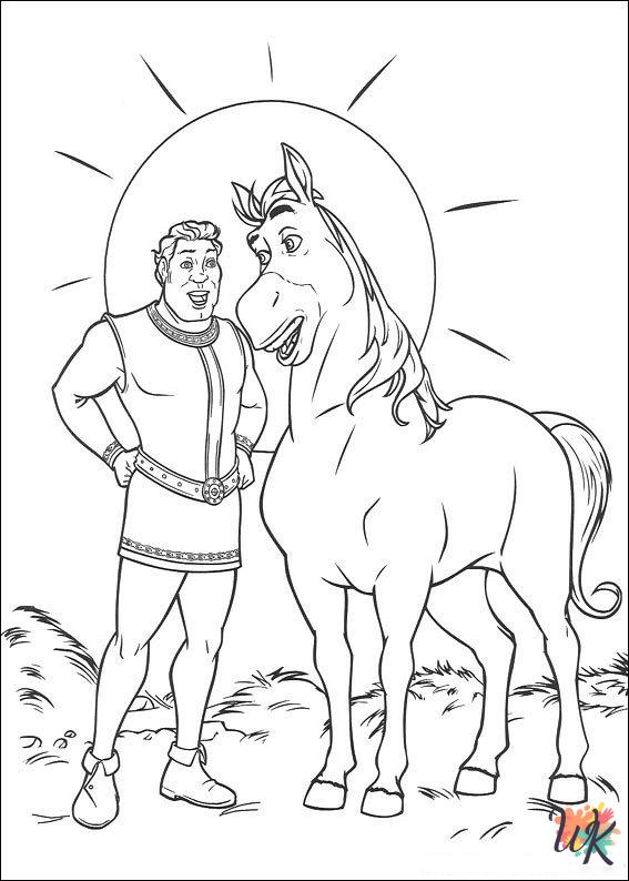 free coloring pages Shrek