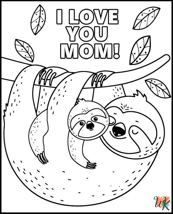 grinch Sloth coloring pages