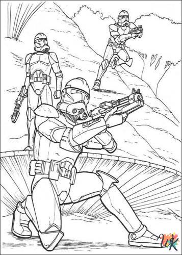 coloring pages printable Star Wars