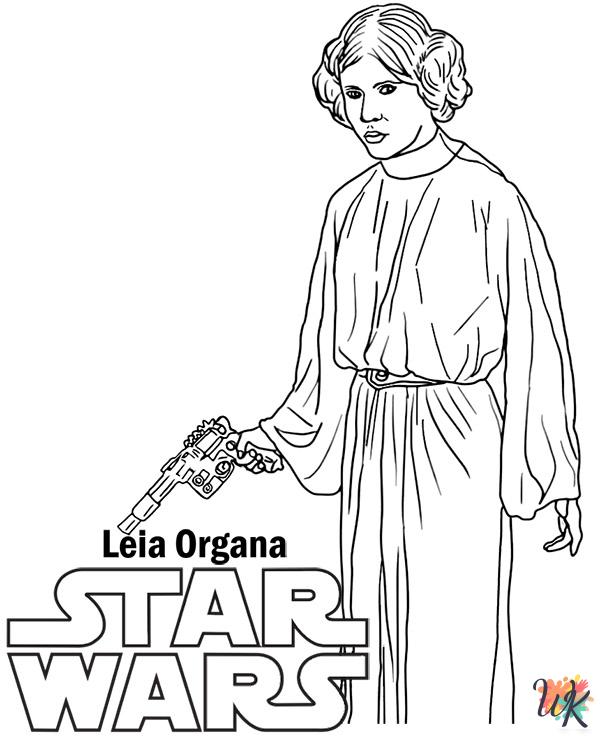 Star Wars coloring pages for preschoolers