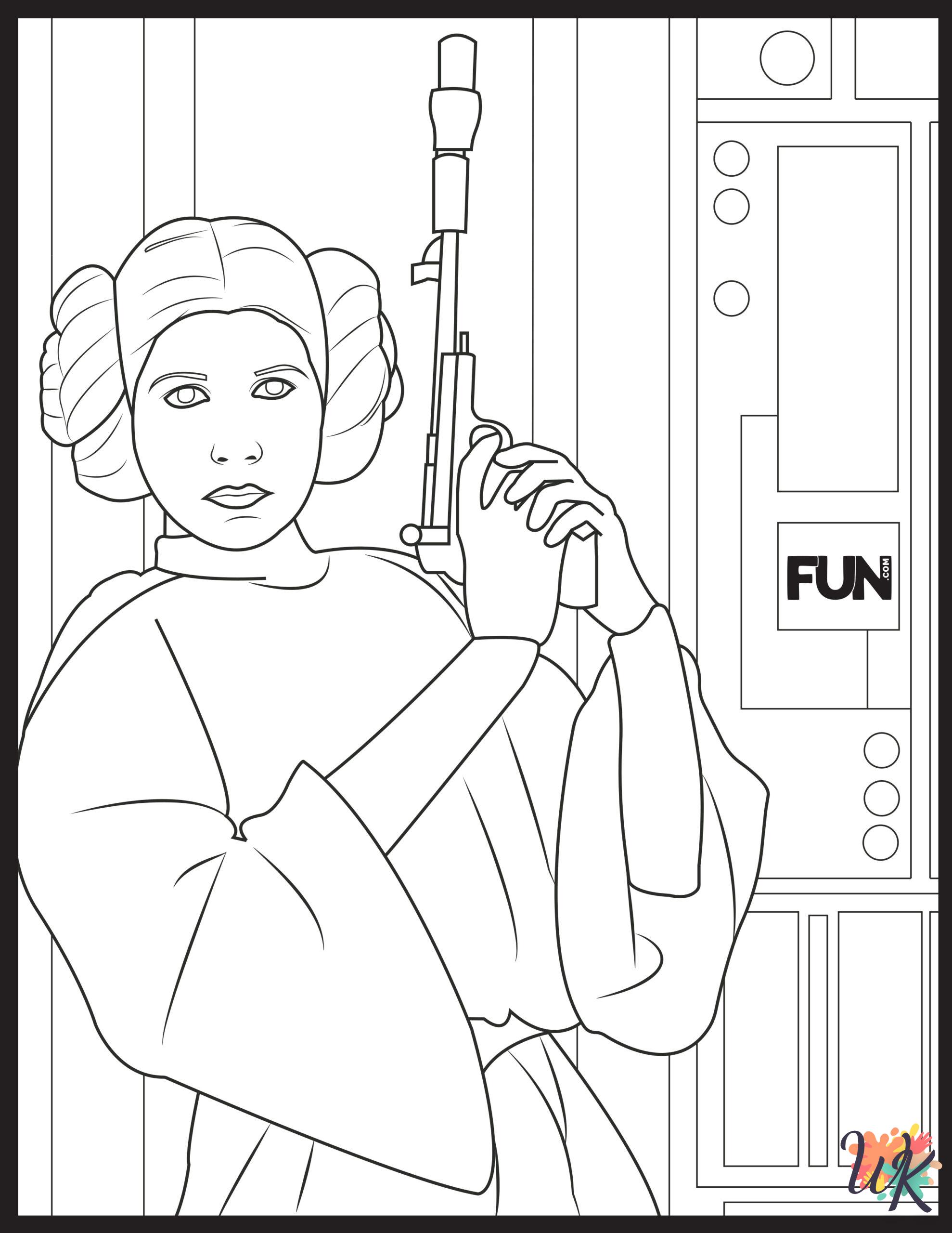 coloring Star Wars pages