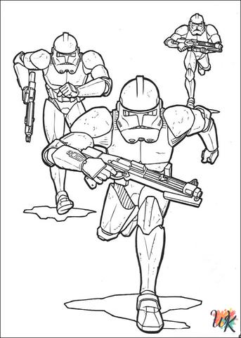free printable Star Wars coloring pages for adults