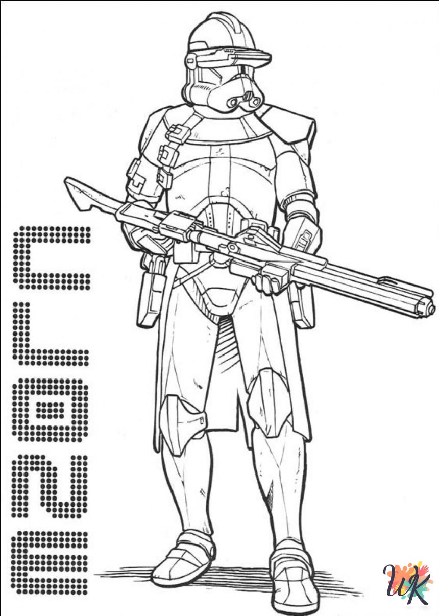 easy Star Wars coloring pages