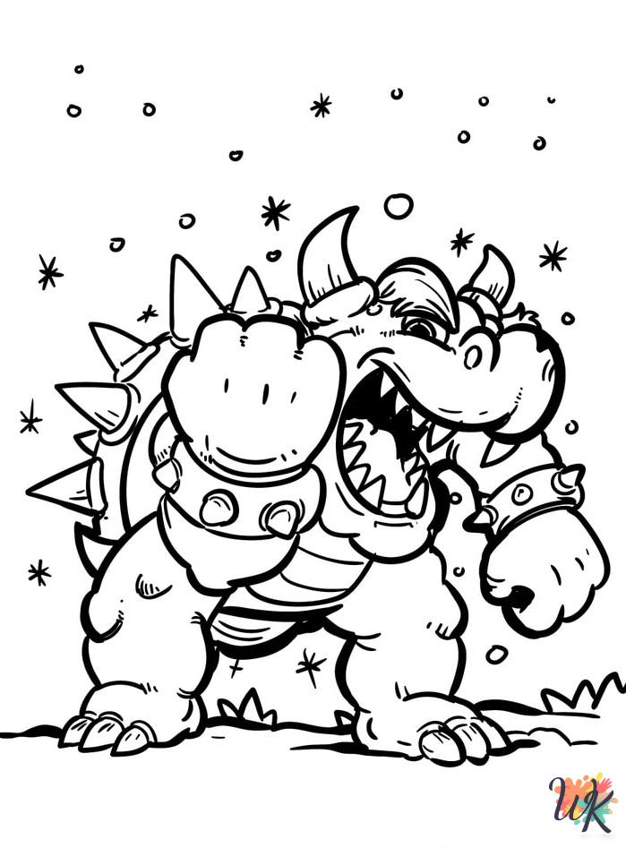 Mario coloring pages to print