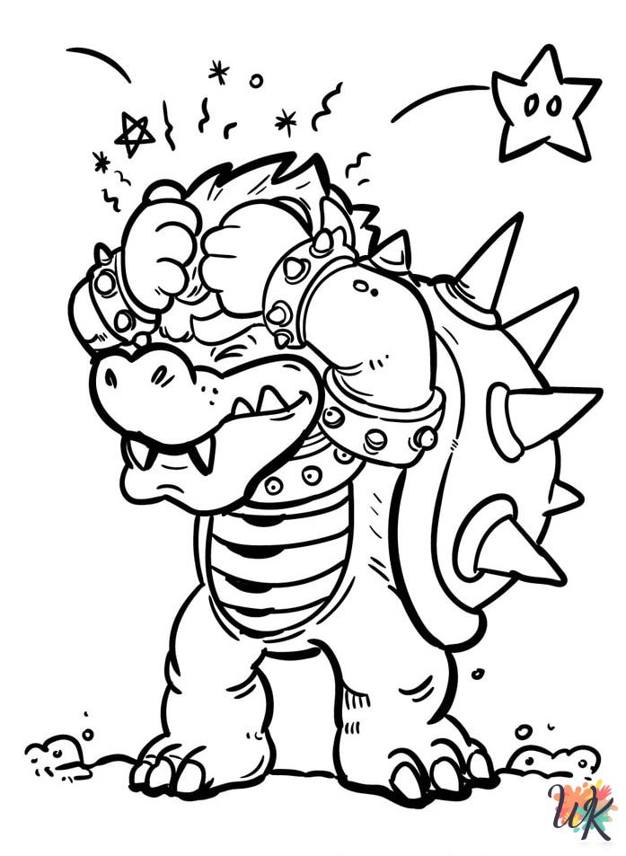cute Super Mario coloring pages