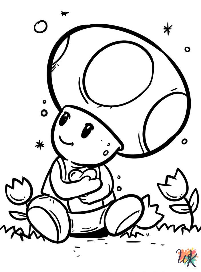 free Super Mario coloring pages printable