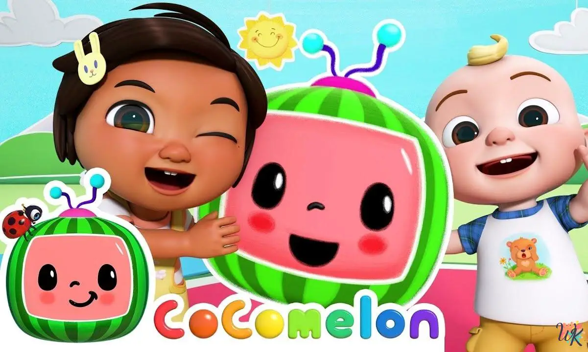 Cocomelon coloring pages 1 Cocomelon coloring pages