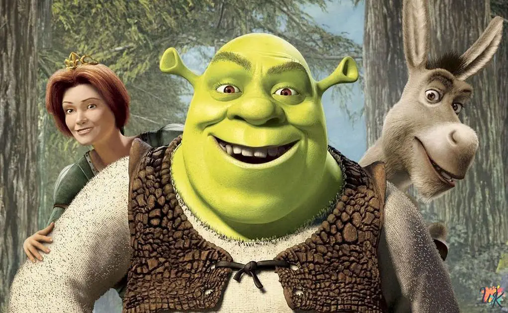 Shrek coloring pages 1 Shrek coloring pages