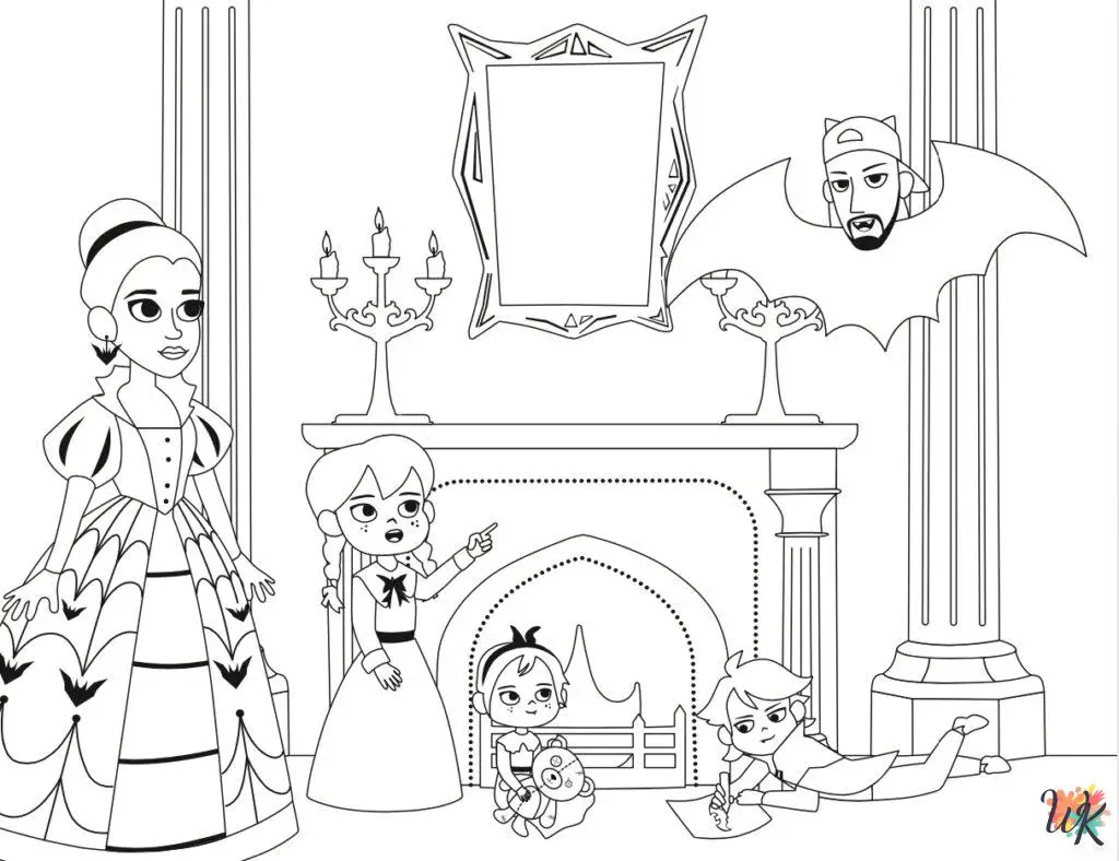 7 A For Adley Coloring Pages For Kids ColoringPagesWK