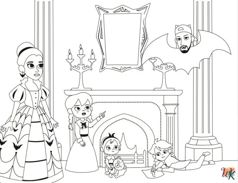 7 A For Adley Coloring Pages For Kids - ColoringPagesWK