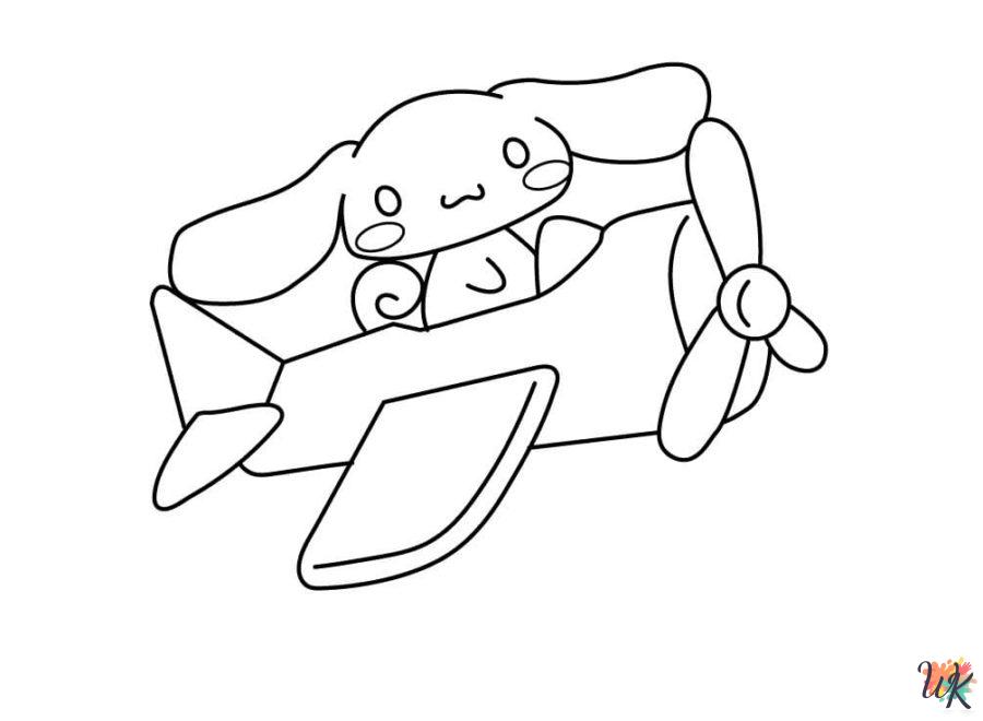 Cinnamoroll Coloring Pages 18