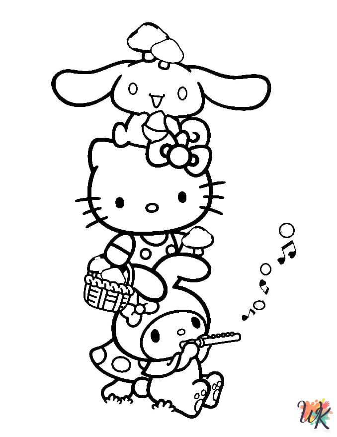 coloring pages Cinnamoroll