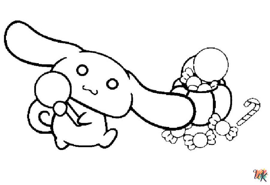 Cinnamoroll Coloring Pages 48