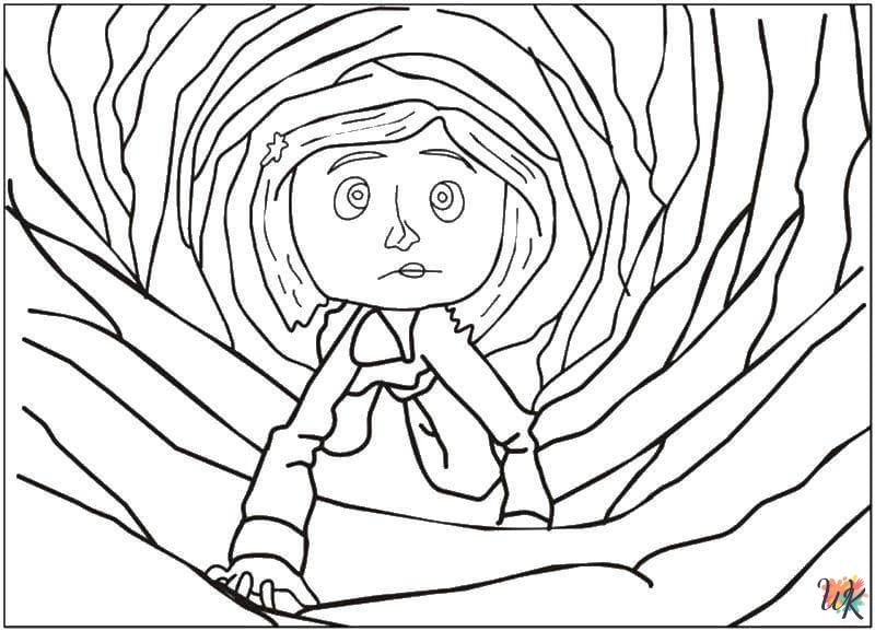 free coloring pages Coraline