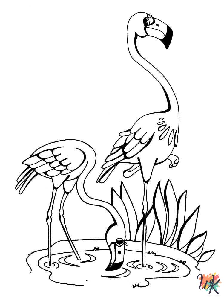 cute coloring pages Flamingo