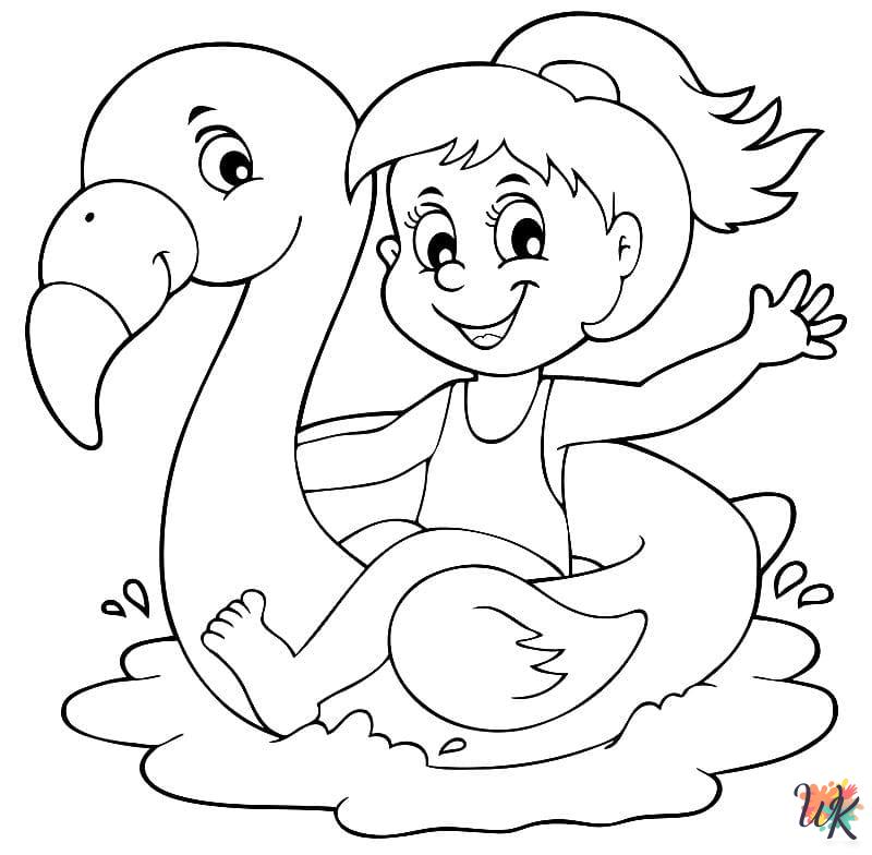 free coloring pages Flamingo