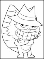 25 Happy Tree Friends Coloring Pages For Kids - ColoringPagesWK