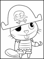 25 Happy Tree Friends Coloring Pages For Kids - ColoringPagesWK