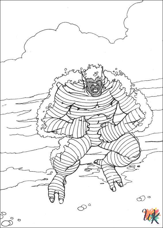 Hulk coloring pages free 2