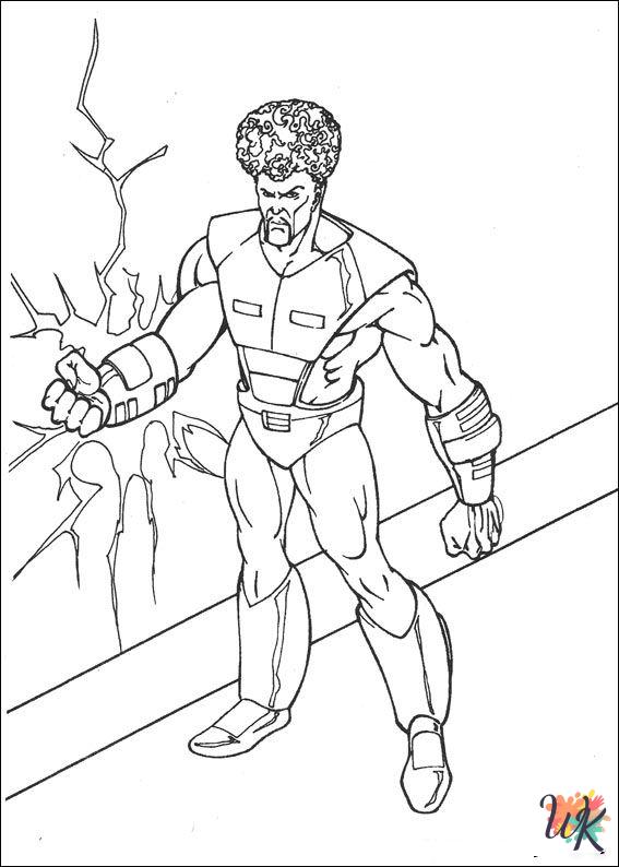 detailed Hulk coloring pages
