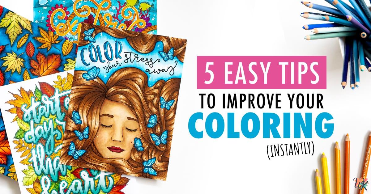 Tips for Getting Started with Adult Coloring Pages