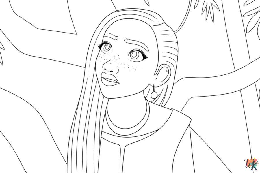 Wish coloring pages easy