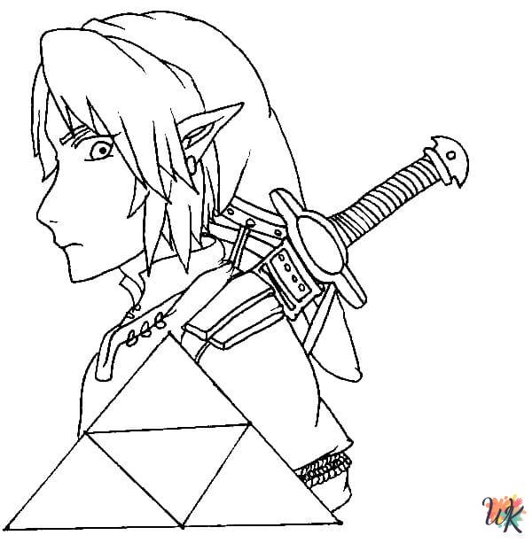 adult coloring pages Zelda