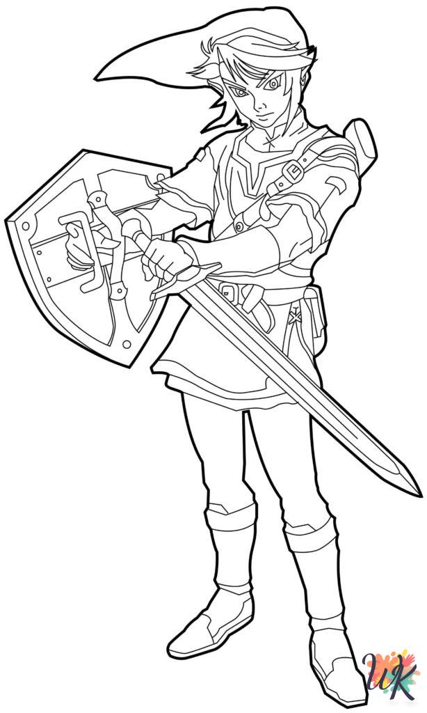 printable coloring pages Zelda