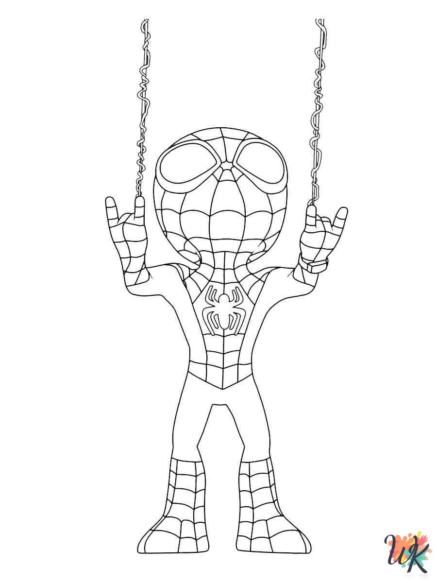 spidey and his amazing friends coloring pages 12