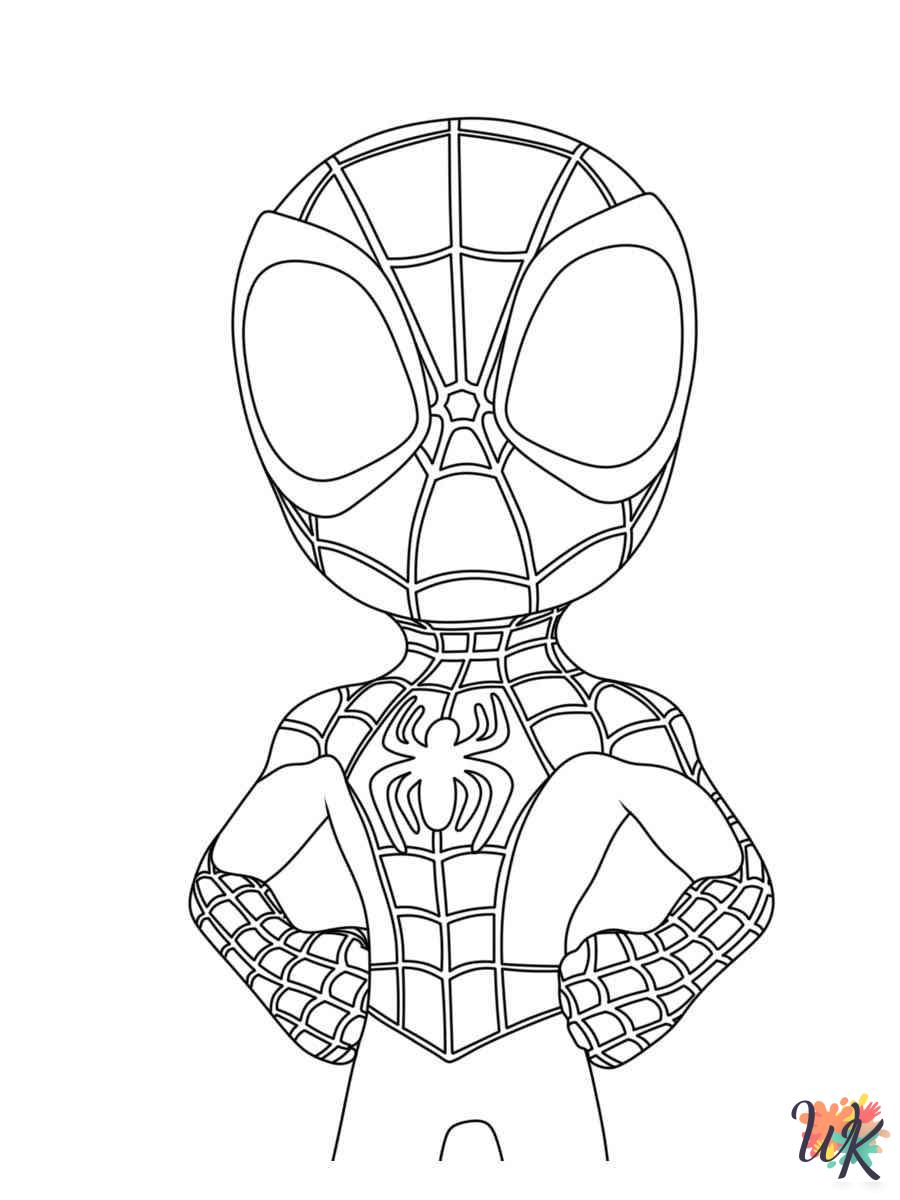 kids Spidey And His Amazing Friends coloring pages