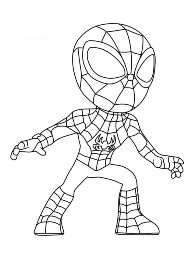 21 Spidey And His Amazing Friends Coloring Pages For Kids