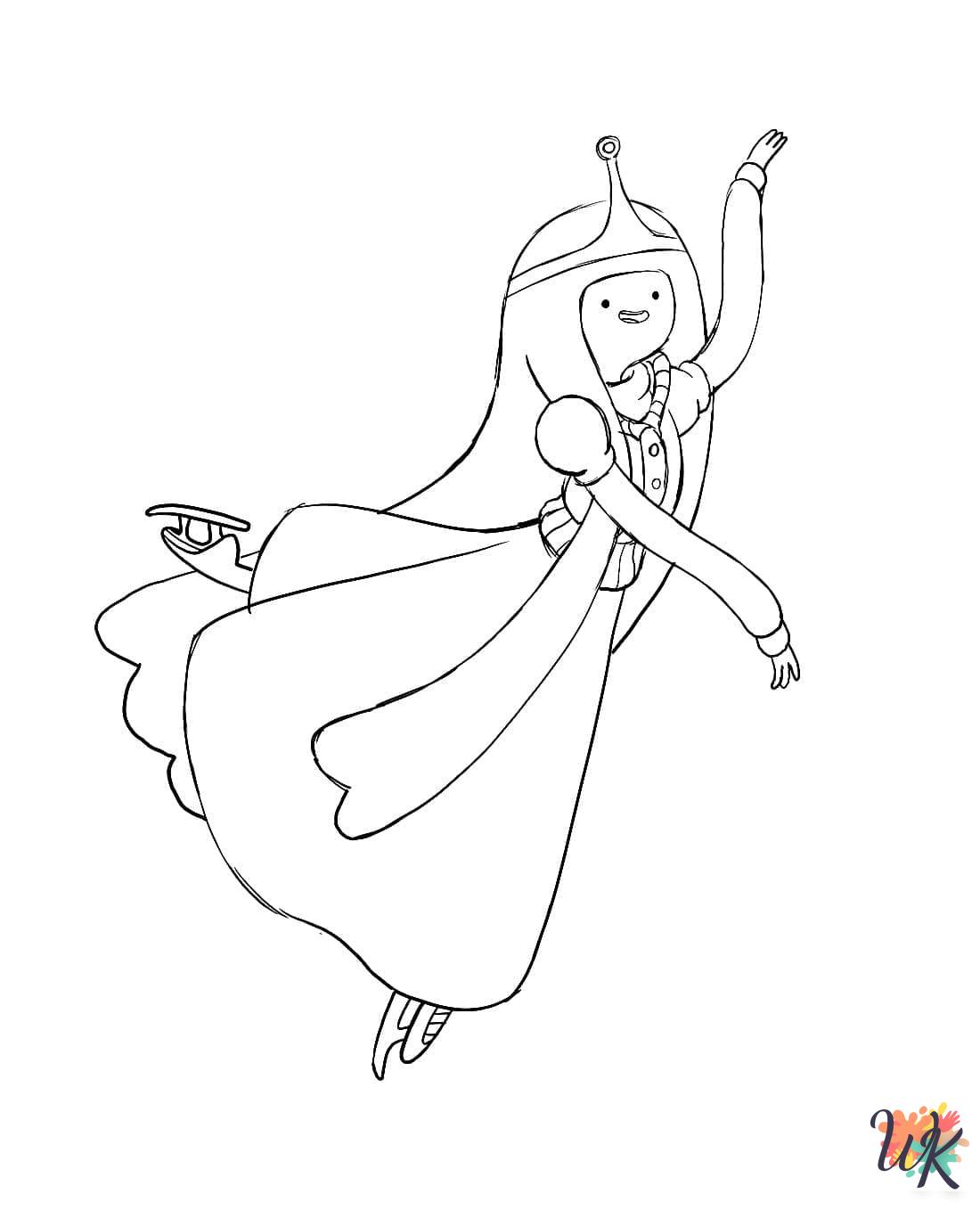 free Adventure Time printable coloring pages
