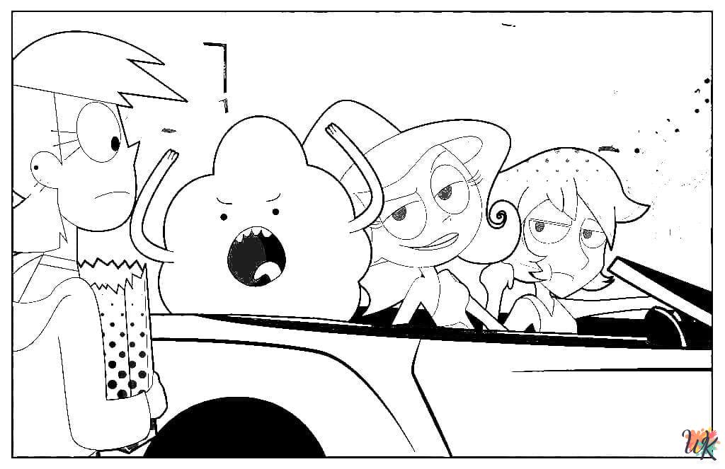 free Adventure Time coloring pages printable