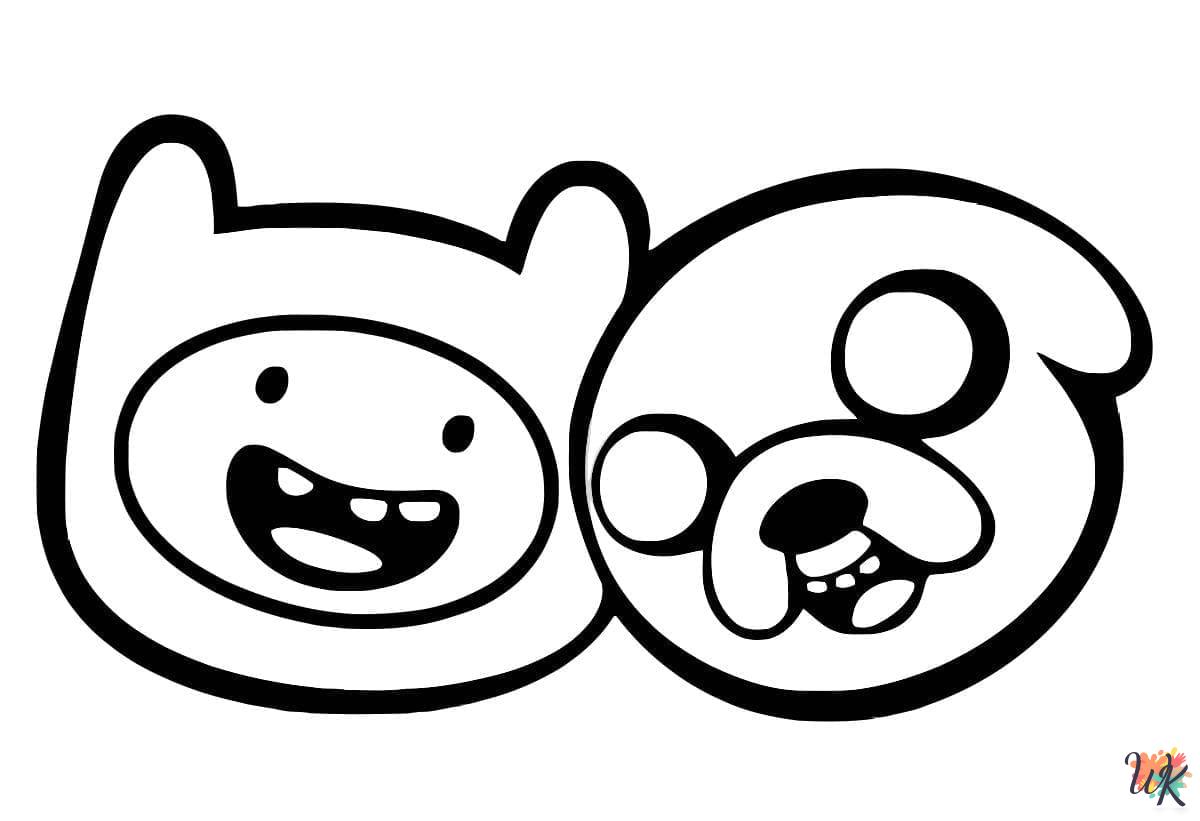 adult coloring pages Adventure Time