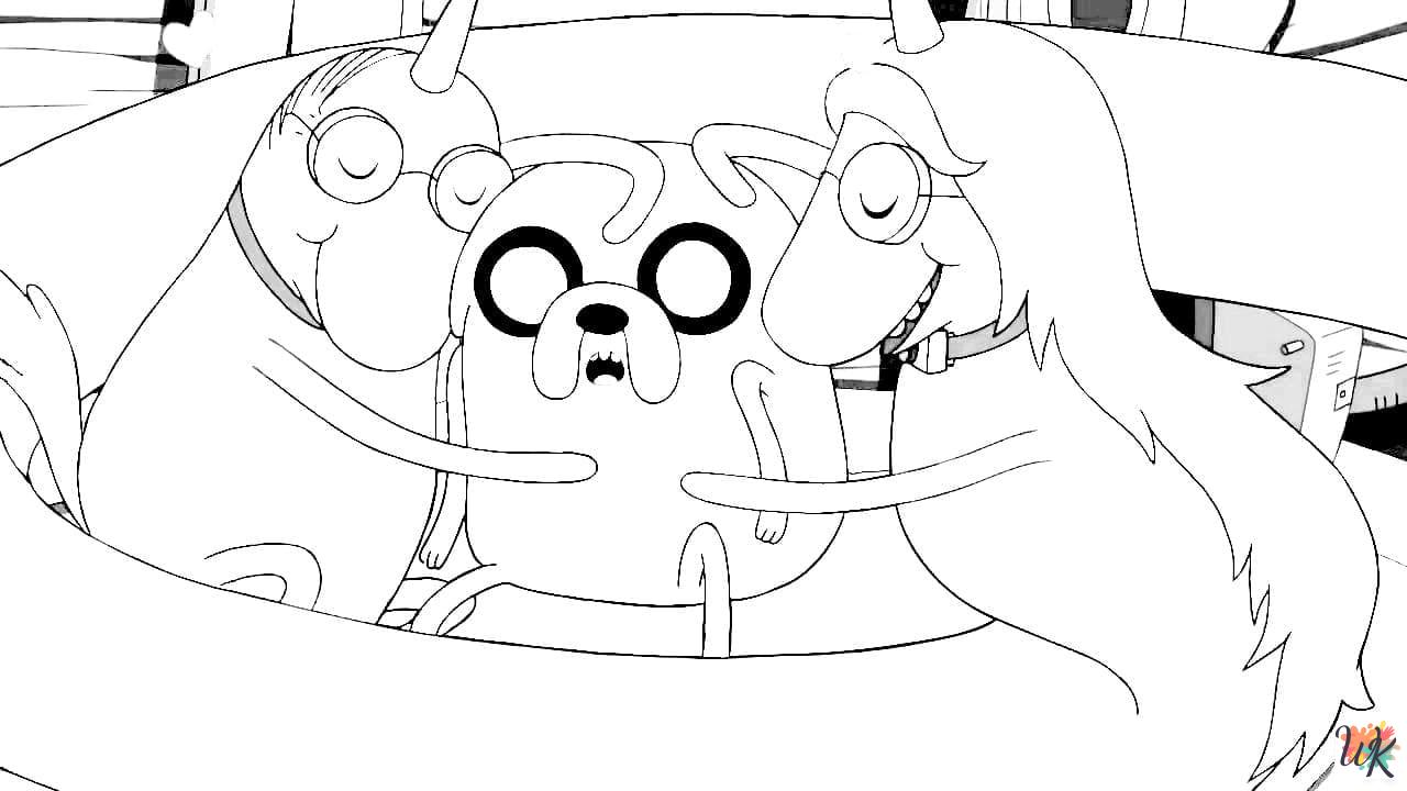 Adventure Time coloring pages grinch