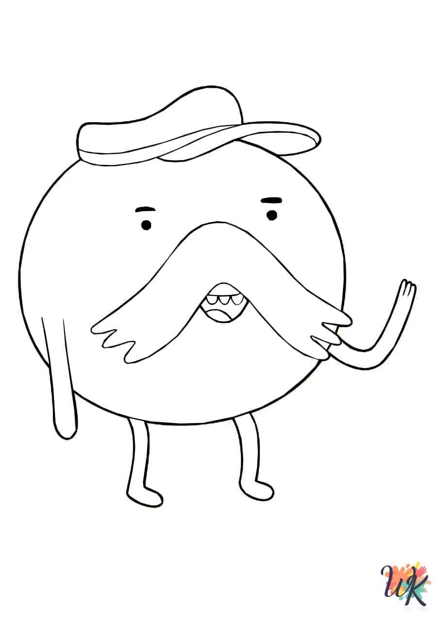 Adventure Time free coloring pages