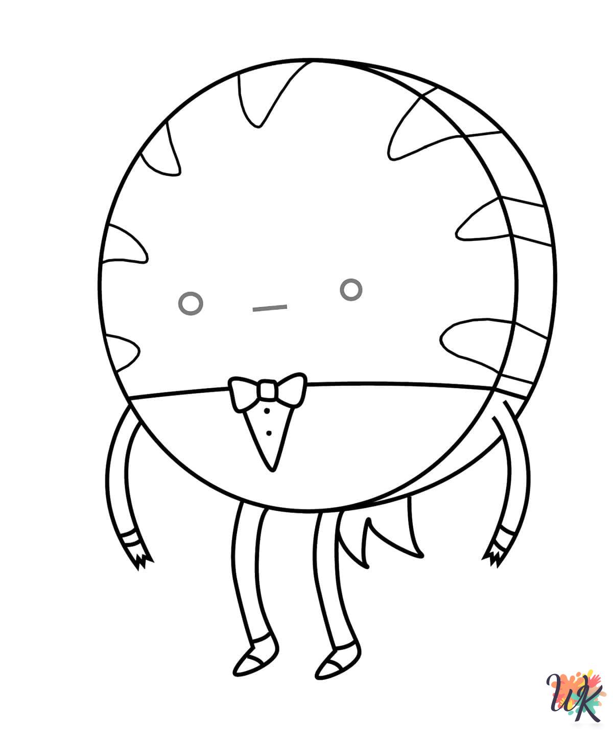 kids Adventure Time coloring pages