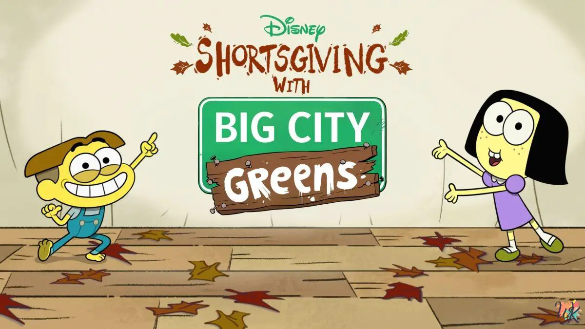 Big City Greens coloring pages 1 Big City Greens coloring pages