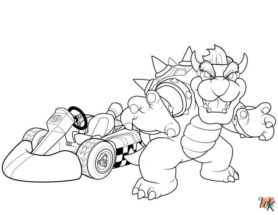free coloring pages Bowser
