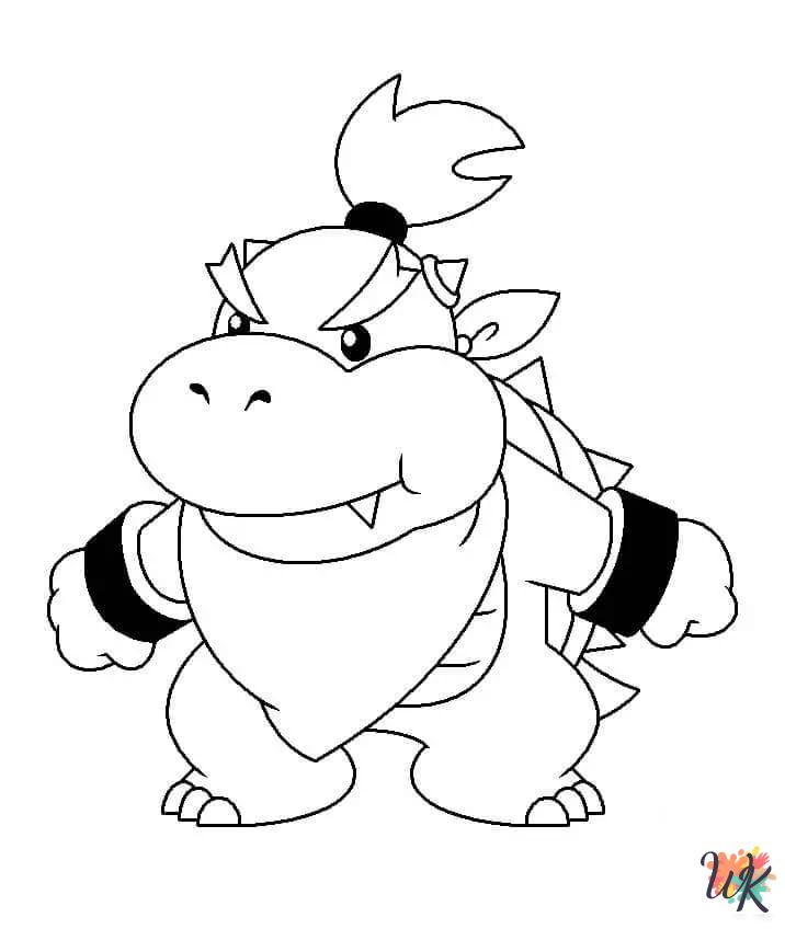 grinch Bowser coloring pages