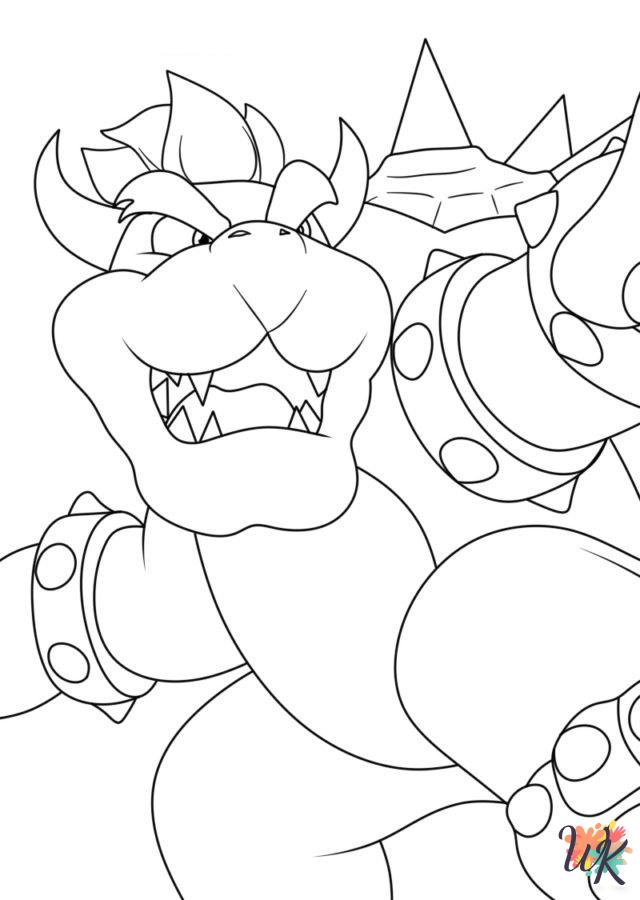 Bowser Coloring Pages 49