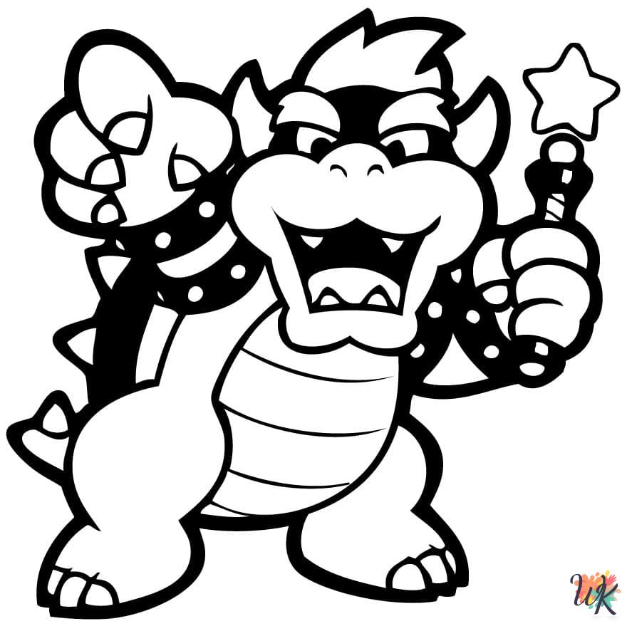 Bowser Coloring Pages 55