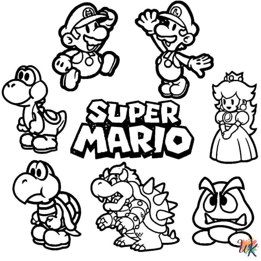 free Bowser coloring pages