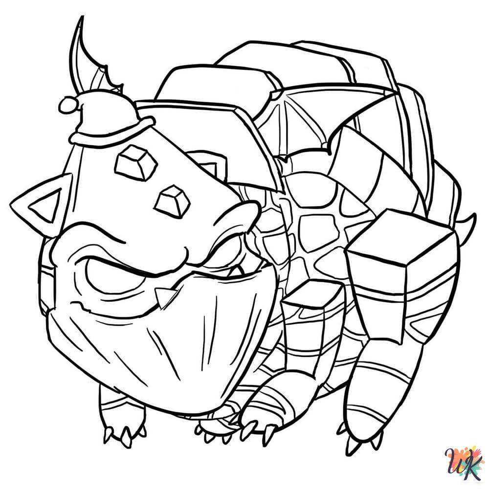 Clash Royale coloring pages printable