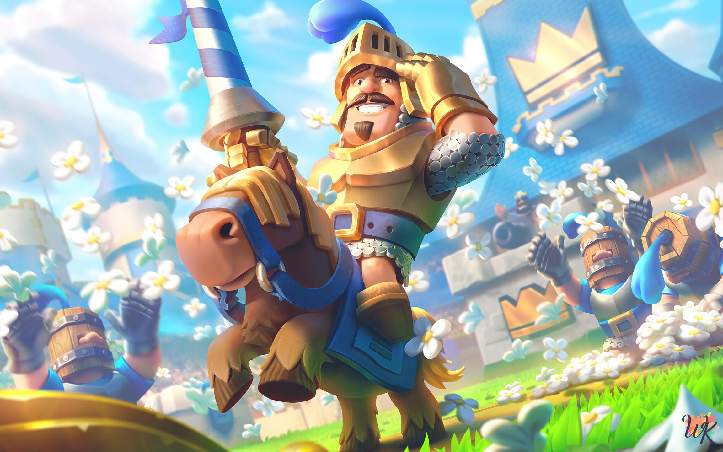 Clash Royale coloring pages 1 Clash Royale coloring pages