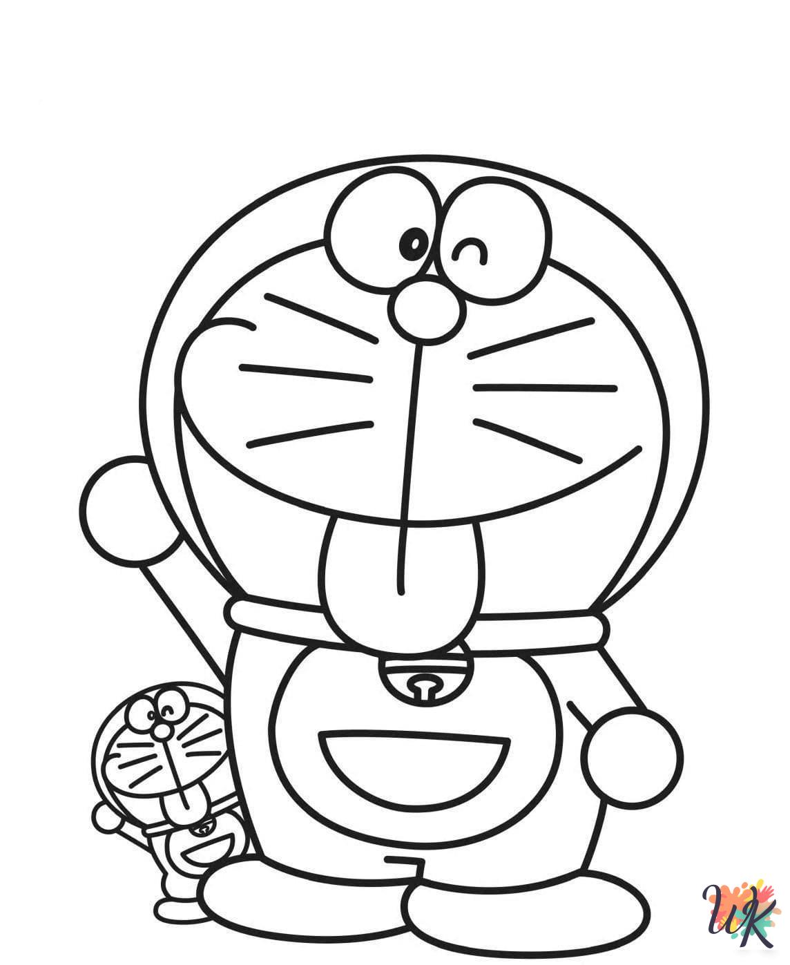 kids Doraemon coloring pages 1