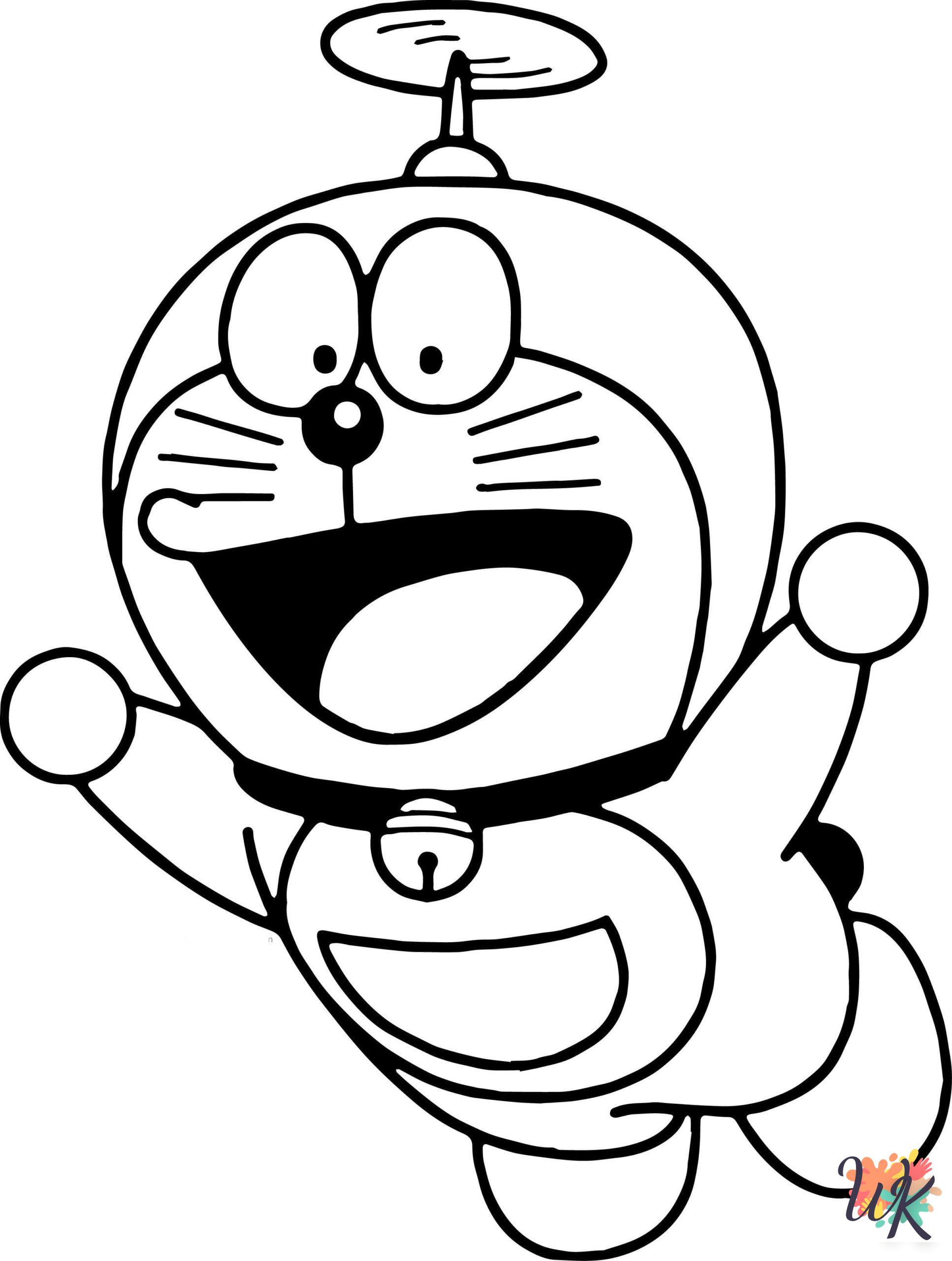 fun Doraemon coloring pages